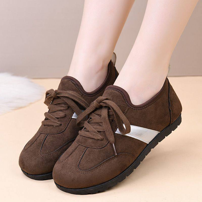 2025冬季棉鞋女加绒加厚保暖德训鞋软底防滑复古百搭休闲运动板鞋,淘宝优惠券,粉丝福利购,淘宝优惠卷