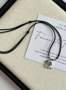 s999足银十二生肖平安锁编织项链