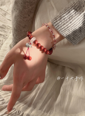 南红玛瑙新中式葫芦手链