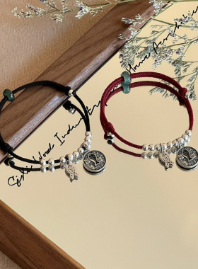 一十七手作情侣款年年有余手链