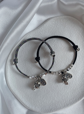 一十七手作原创设计招财风铃手链