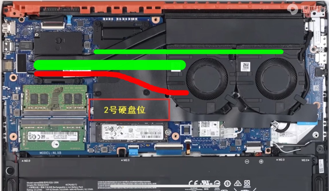 雷神911x拓荒者笔记本散热神舟战神S8D6改造CPU散热管显卡散热DIY - 图1