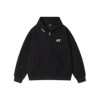 FORNINES embroidered hooded zipper cardigan gray sweatshirt for men and women fashion brand spring and autumn heavy casual couple jacket