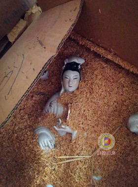 敦煌客厅摆件景德镇敦煌回流