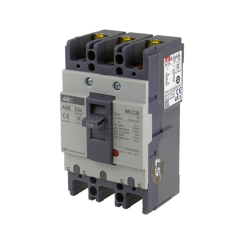 全新正品LS产电塑壳断路器ABE 53b 3P 30A 10A 20A 50A空气开关 - 图3