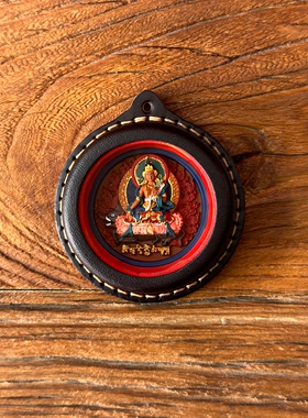 项链摩利支天立体唐卡擦擦佛像