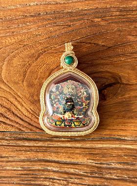 六臂玛哈嘎拉大黑天擦擦项链