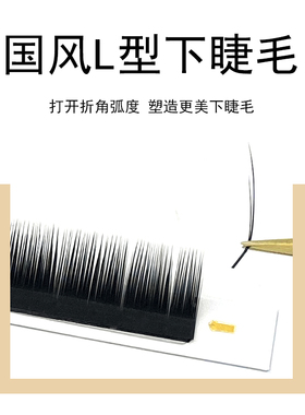 国风山茶花下睫毛1mm提翘