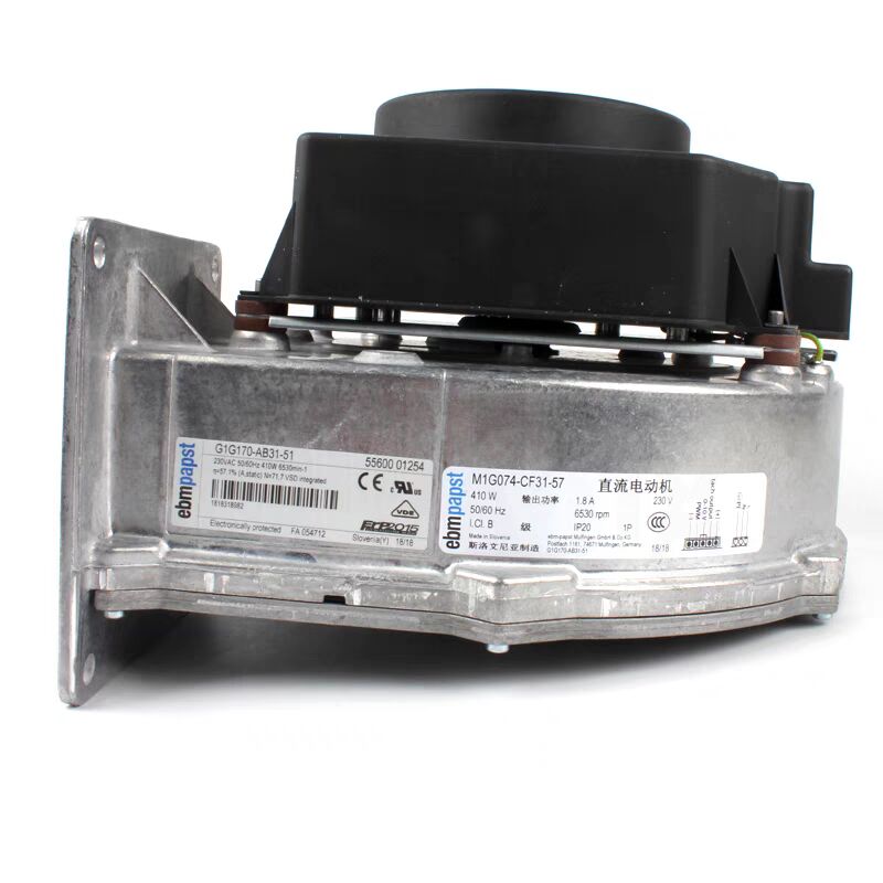 G1G170-AB31-51全新燃气鼓风机锅炉散热风扇 410W EC无刷调速风机 - 图0