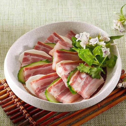 无锡香荷五花风肉风干肉咸肉肋条五花肉纯手工半成品腌腊笃鲜500g - 图1