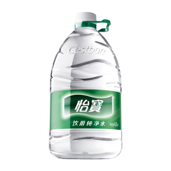 怡宝纯净水4.5L*4桶 大瓶家庭装 饮用水饮水机可用 - 图0