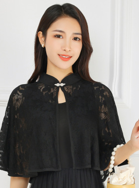 小披肩女夏季新款配裙子蕾丝外套