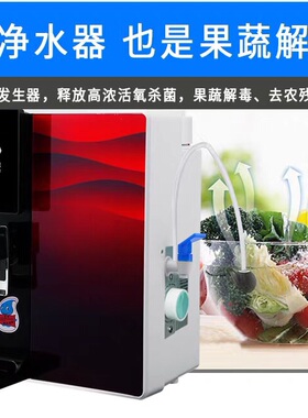 加热温热果蔬解毒机一体纯水净水器直饮活性炭反渗透
