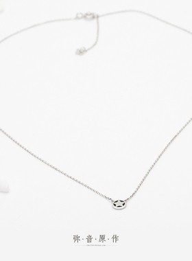 《弥音原作》圆星星女五角星项链