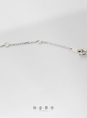 弥音原作极简爱心项链女生日礼物