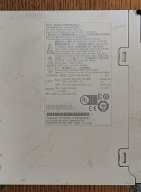 询价安川驱动器SGD7S1R6A00A0021个