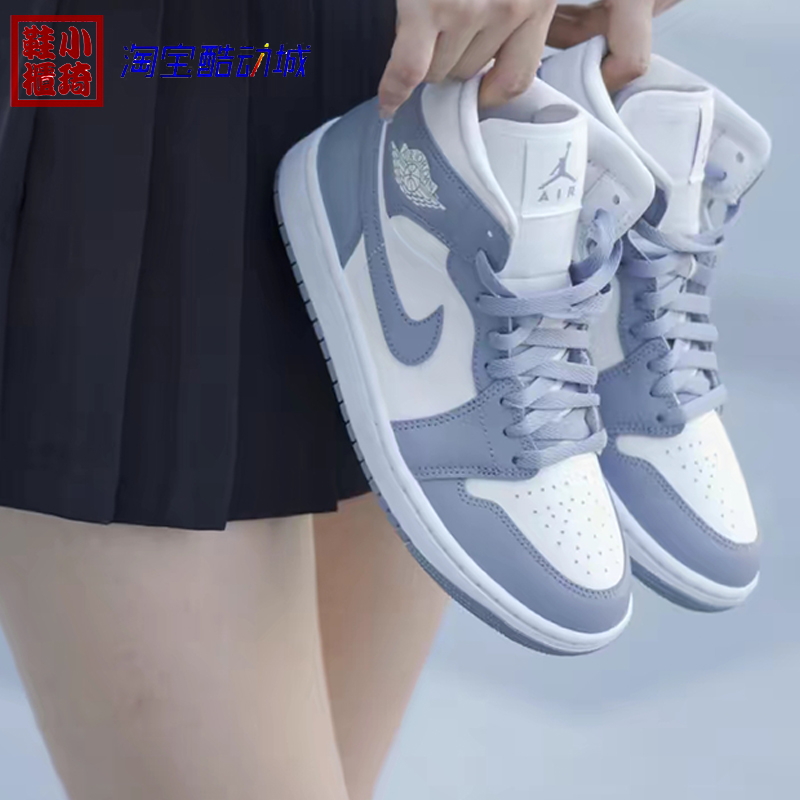 【小琦鞋柜】Nike耐克AIR JORDAN 1 MID复古实战篮球鞋BQ6472-115-图0