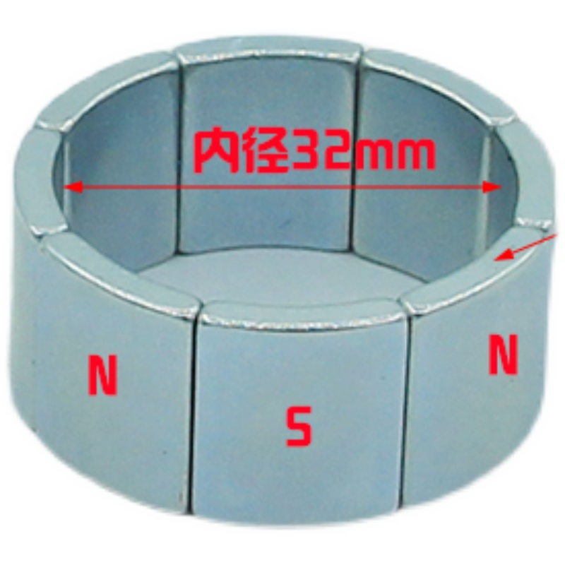 磁瓦钕铁硼强力磁铁R19*R16*16.5*14*3稀土永磁瓦型磁钢高强磁