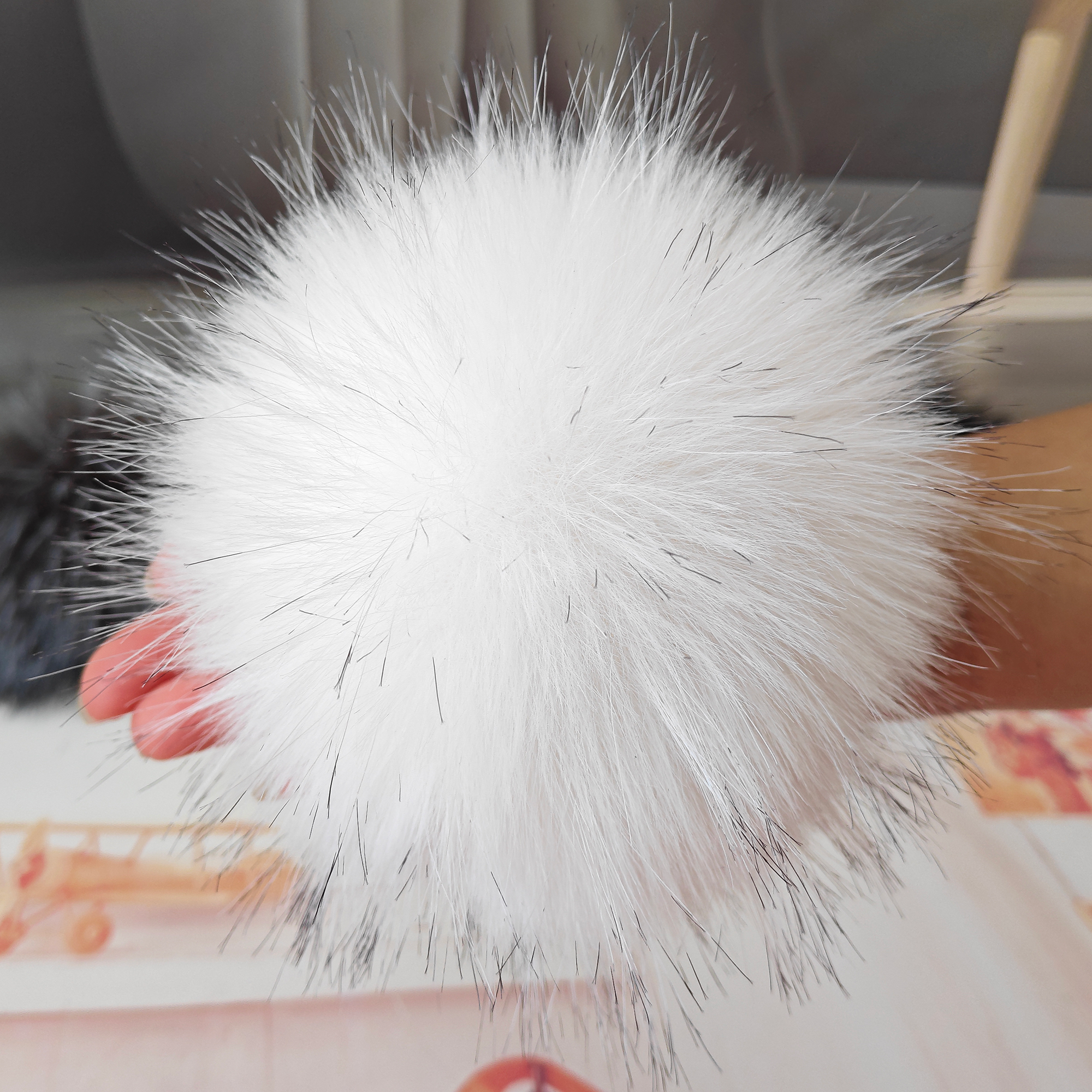 帽子顶部毛球配件可拆卸超大毛绒球装饰手工针织帽diy仿狐狸貉子,淘宝优惠券,粉丝福利购,淘宝优惠卷