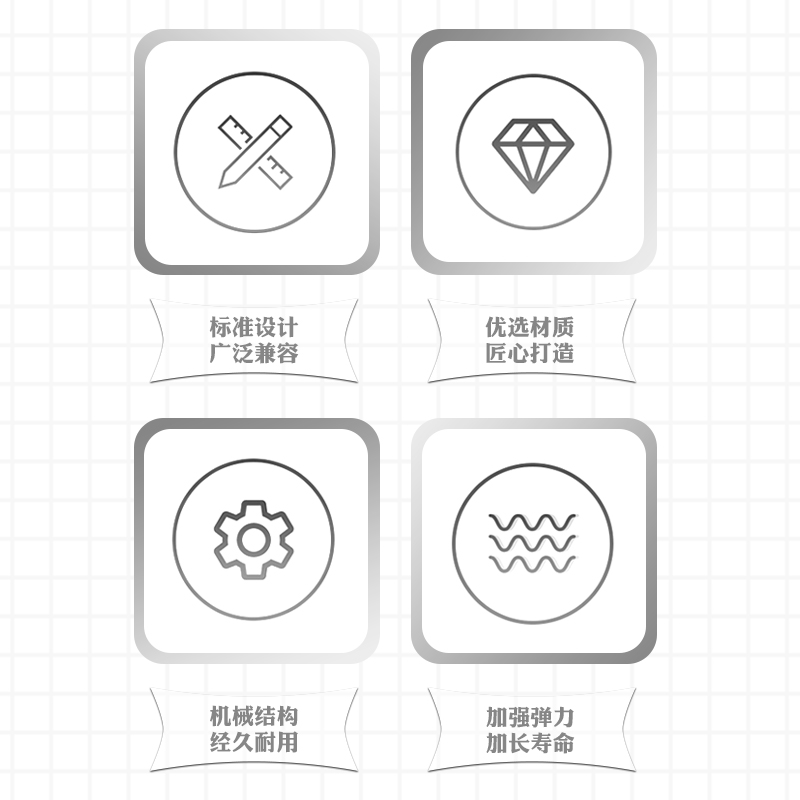 KTT康白轴康腾特机械键盘轴体开关DIY客制化热插拔配件现货 - 图0