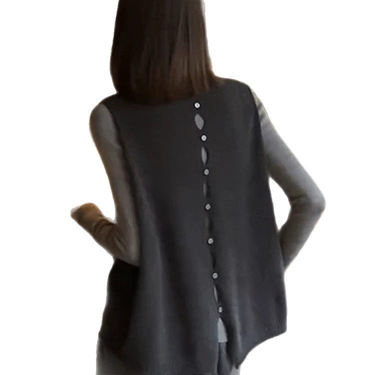 100羊毛衫马甲背心女秋冬新款高领纽扣无袖上衣宽松显瘦针织坎肩,淘宝优惠券,粉丝福利购,淘宝优惠卷