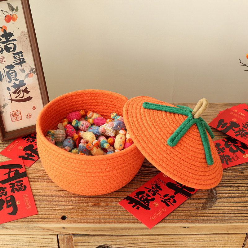 新年礼盒收纳柿柿如意抱抱桶2026马年春节年货礼品盒糖果零食包装,淘宝优惠券,粉丝福利购,淘宝优惠卷