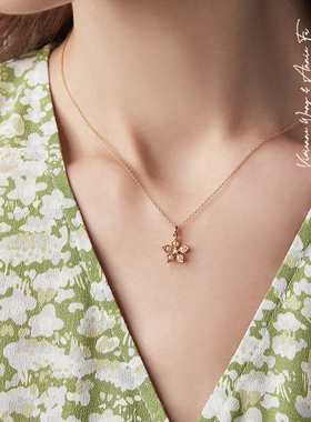 925银镀18k天然珍珠