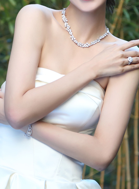 结婚晚宴月桂复古新娘轻奢气质