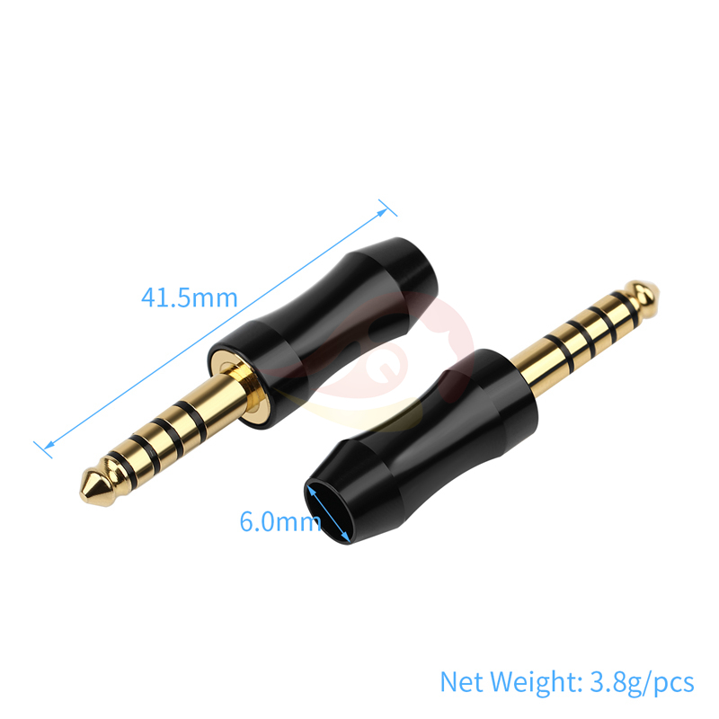 小蛮腰全铜主体一体式加厚镀金4.4插头小蛮腰4.4NW-WM1Z/A插头-图2