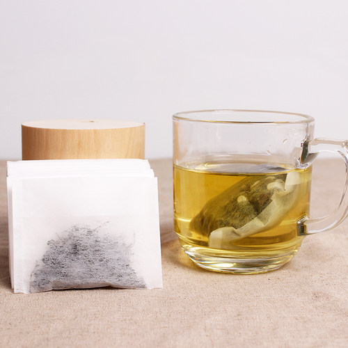 买一送一 7*10反折一次性茶包袋茶叶过滤袋泡茶袋中药煎药空茶包 - 图0