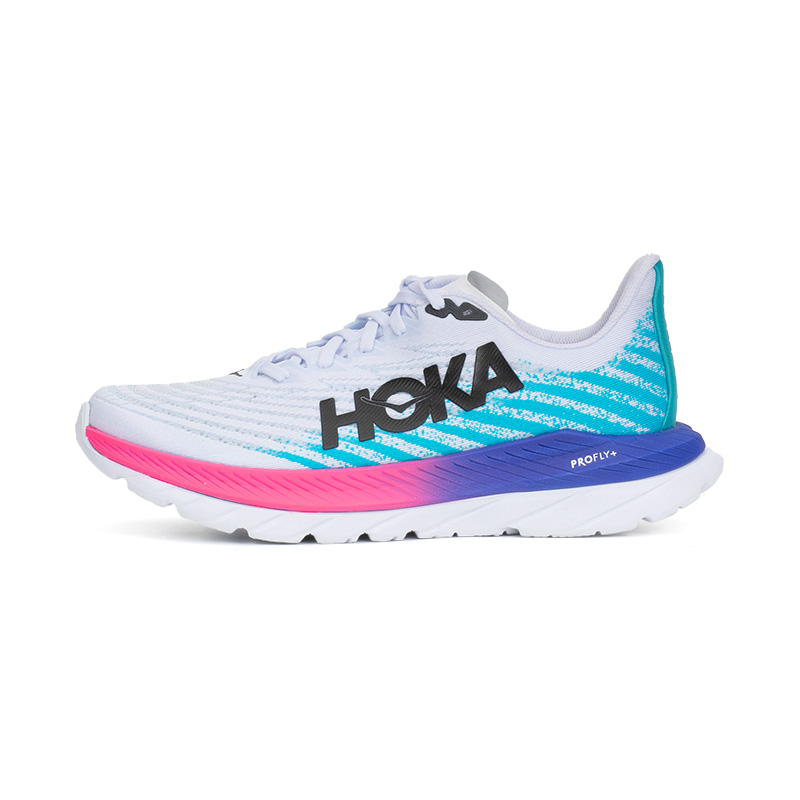 HOKA ONE ONE男女鞋马赫5竞速公路跑鞋Mach 5轻便减震透气训练 - 图0