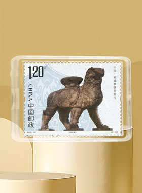 沧州铁狮子邮票亚克力冰箱贴纪念