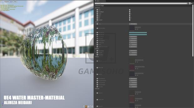 UE5虚幻4 Ultimate Water Shader UE4 and 5 427-5.1水着色器-图2