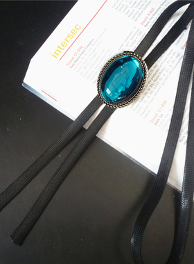 太宰cos领饰项链宝石胸针文豪男