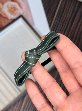 手缝真皮百搭发圈发绳