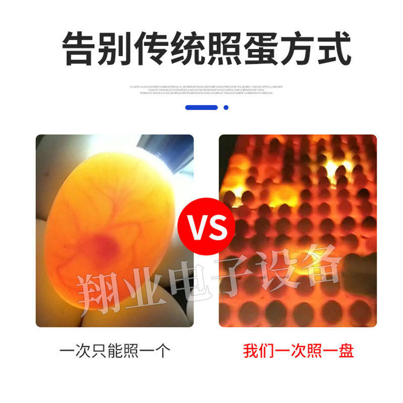 Осветитель для проверки яиц 150x176мм, сильный свет для просвечивания и инкубации яиц