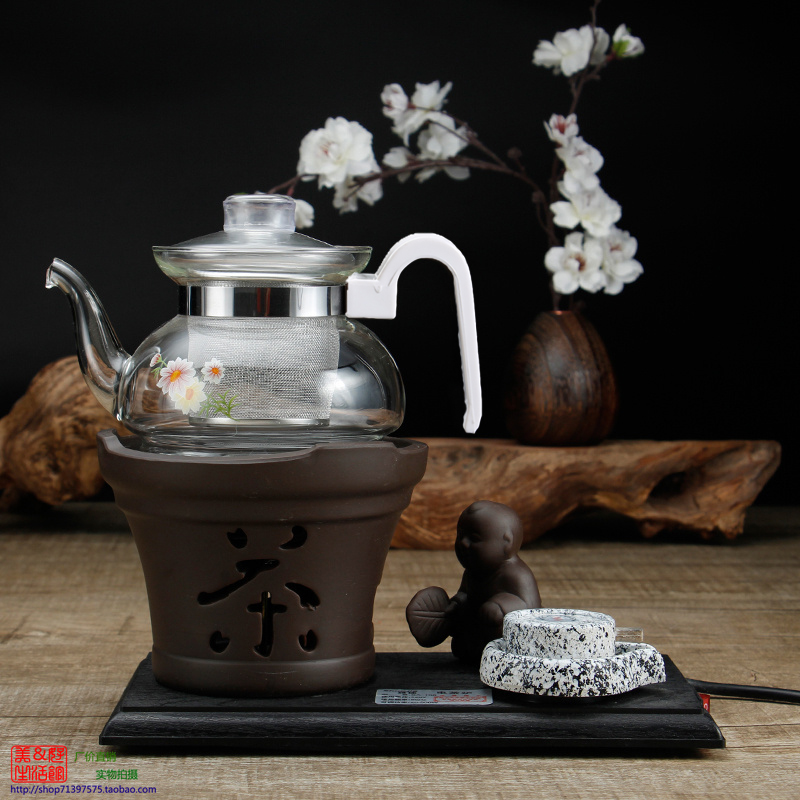 特价陶瓷电热水壶套装保温烧水壶煮黑茶器台式功夫茶炉茶壶小家电