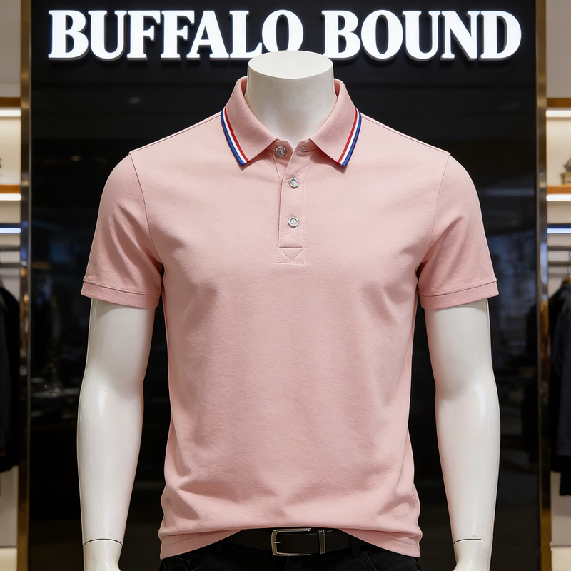 BUFFALO BOUND翻领POLO衫