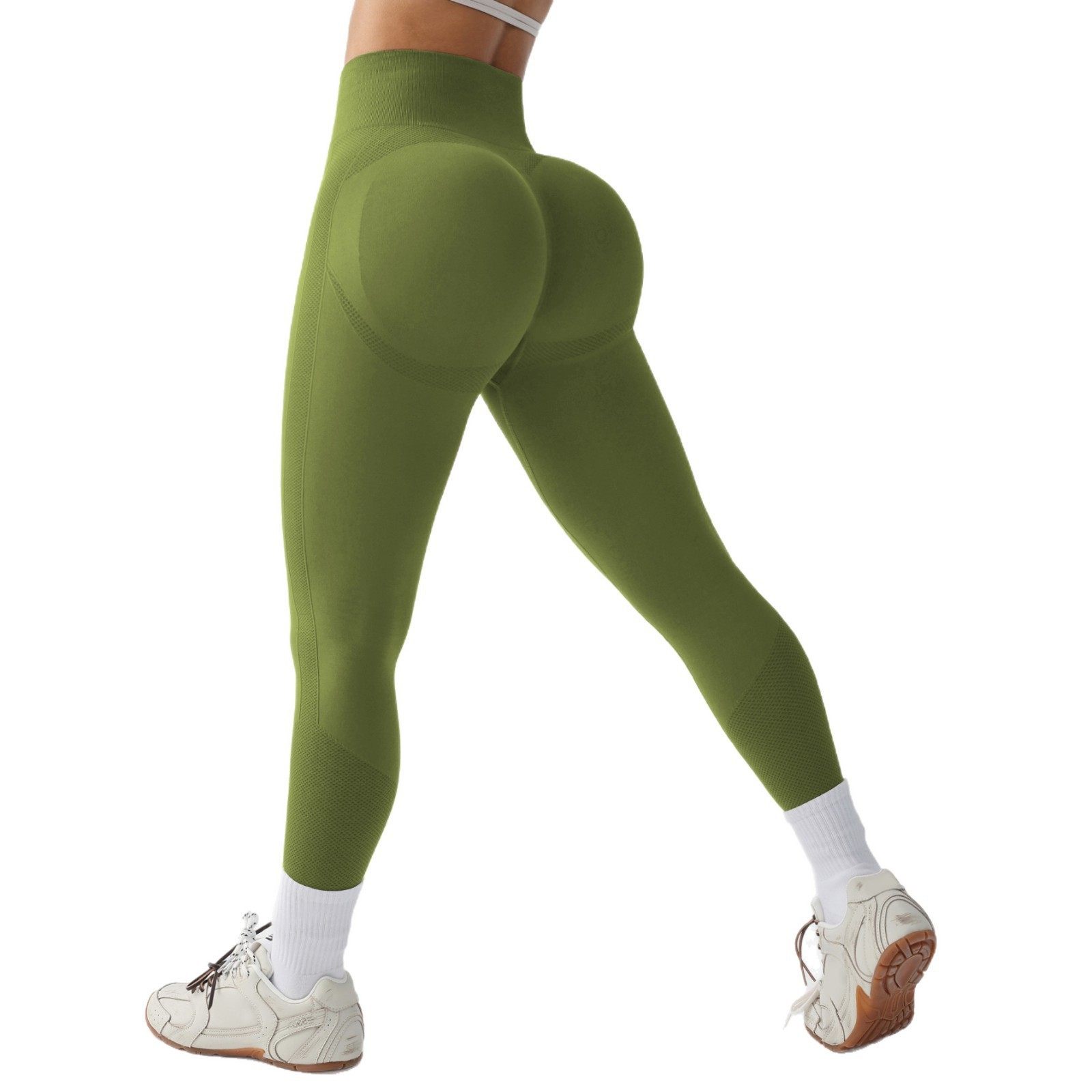 跨境无缝紧身高腰蜜桃臀健身长裤女户外跑步瑜伽服运动速干瑜伽裤,淘宝优惠券,粉丝福利购,淘宝优惠卷