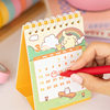2026 Cartoon Small Desk Calendar Cute Monthly Calendar