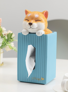 猫咪抽纸盒慧心巧聚纸巾盒