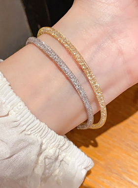 加长款满钻石手链手镯