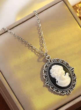 Women Necklace Fashion Choker Jewelry吊坠项链女高级感锁骨链