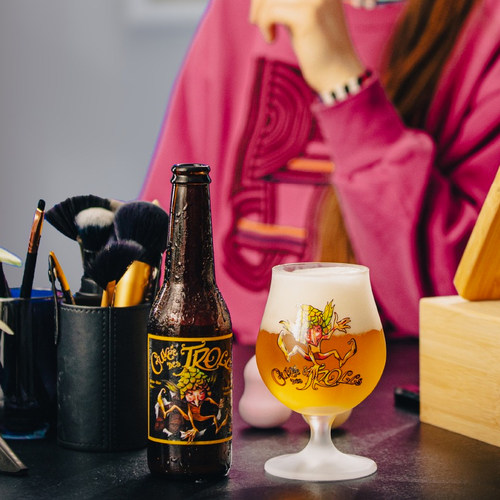 比利时进口精酿啤酒山树精窖藏啤酒/拉斯特巨魔啤酒250ml*6瓶 - 图3