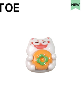 招财猫系列洞洞鞋配饰diy鞋带扣