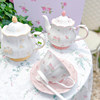French Ceramic Teapot Retro Afternoon Tea Set