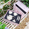 French Ceramic Teapot Retro Afternoon Tea Set