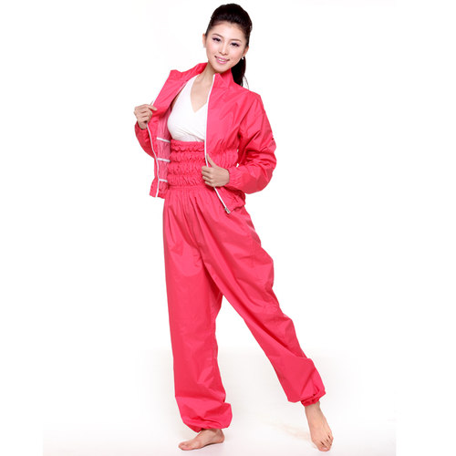 依更美减肥衣暴汗服套装女燃脂爆汗裤健身减重运动舞蹈练功发汗服 - 图3
