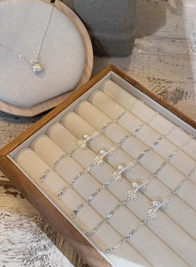 925纯银凯蒂猫项链hellokity猫可爱猫咪手链女孩礼物定制亲子儿童