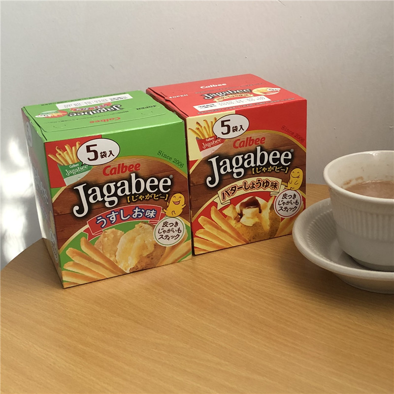 黄油味膨化薯条盒装 卡乐比薯条三兄弟淡盐 Calbee 日本进口 hooca 黄油味膨化薯条盒装 卡乐比薯条三兄弟淡盐 Calbee 日本进口 hooca